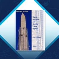 دانلود کتاب حل مسائل Matrix Analysis and Applied Linear Algebra کارل میر 172 صفحه PDF 📘