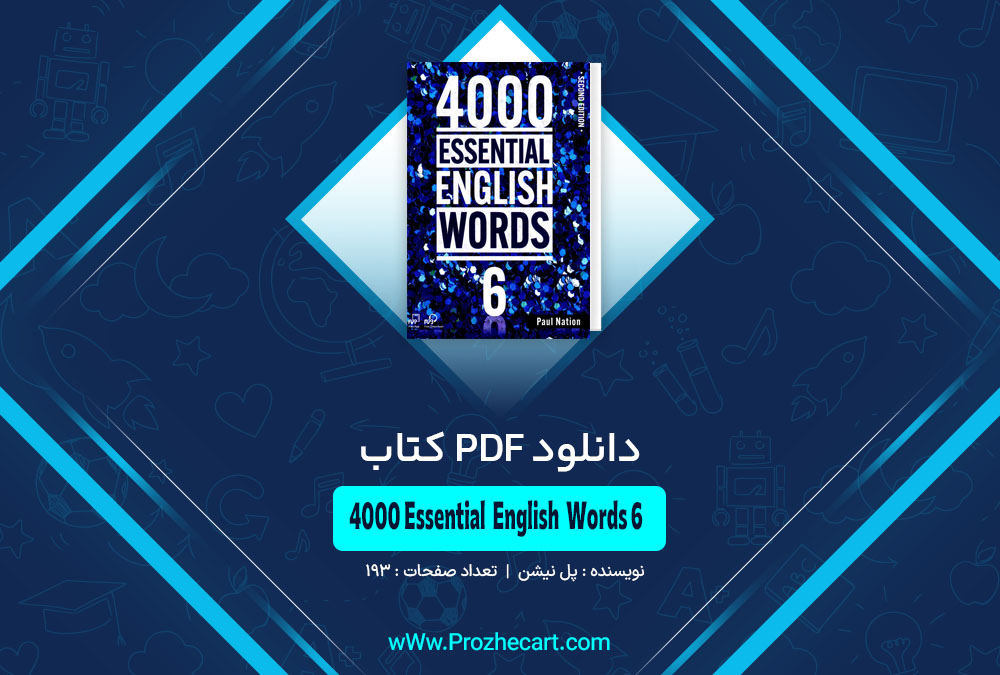 کتاب 4000Essential English Words 6 پل نیشن