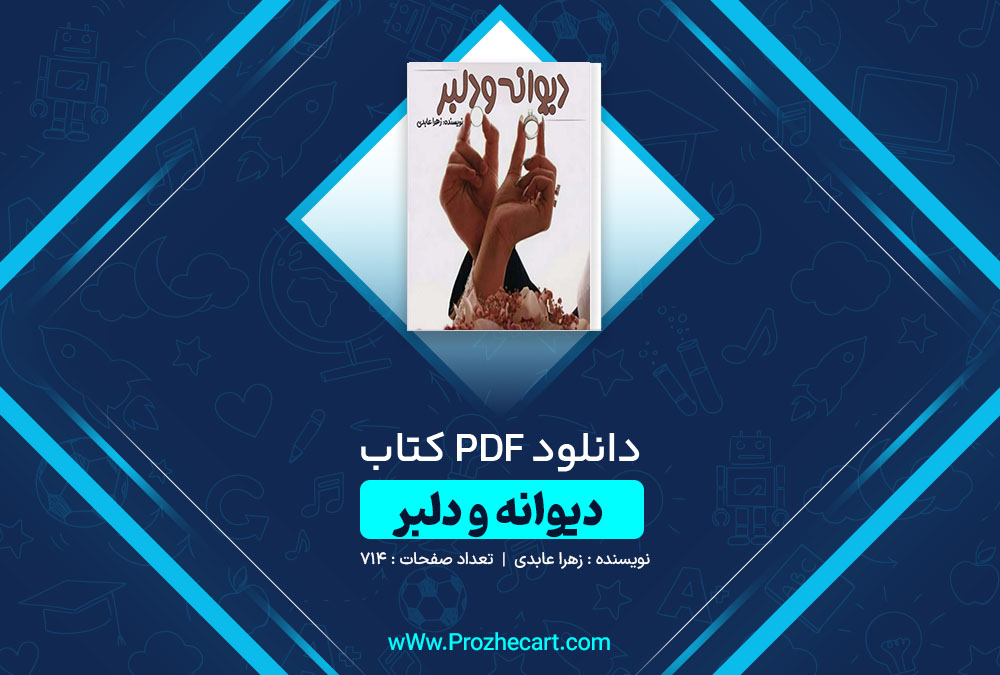 دانلود کتاب دیوانه و دلبر زهرا عابدی 364 صفحه PDF 📘