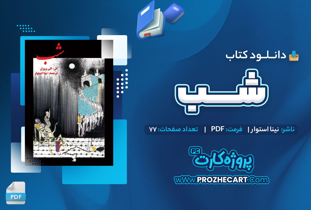 دانلود کتاب شب نینا استوار 77 صفحه PDF📘